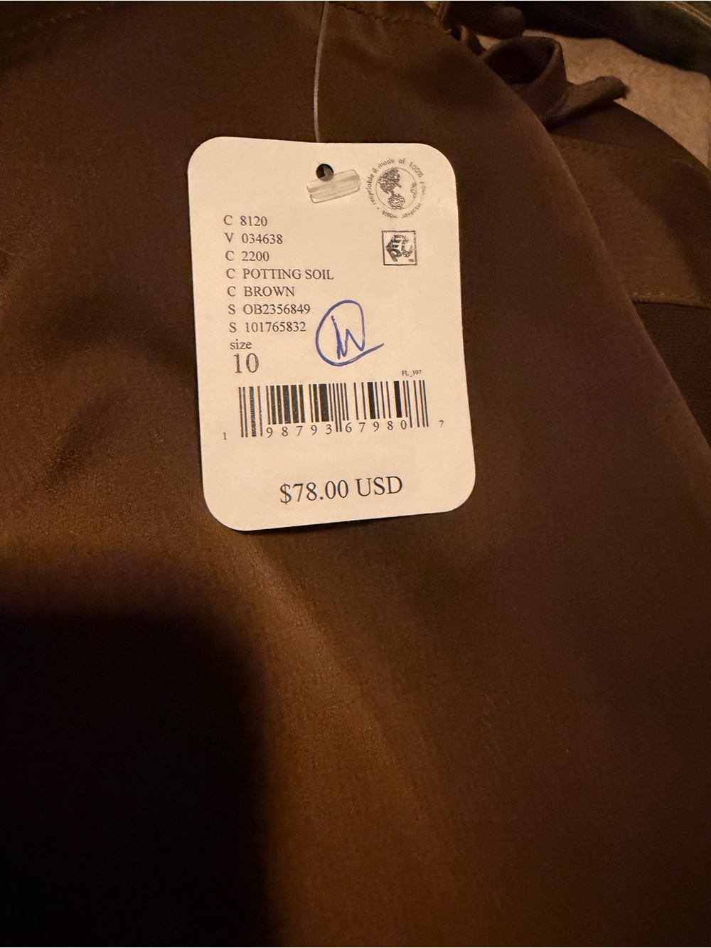 NWT Free People Rosetto Column Maxi Skirt Chocolate Brown Size 10 - Picture 8 of 8